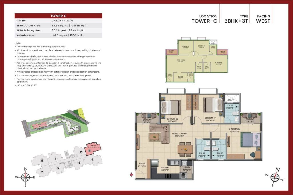 Shriram Codename Smash Hit Floor Plan3