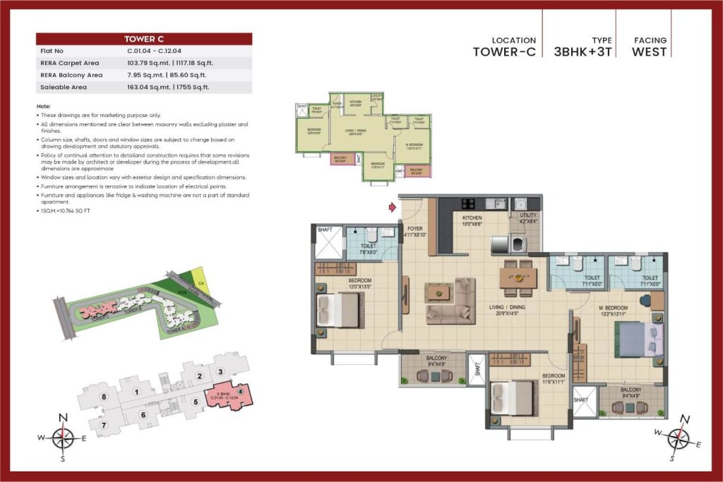 Shriram Codename Smash Hit Floor Plan4