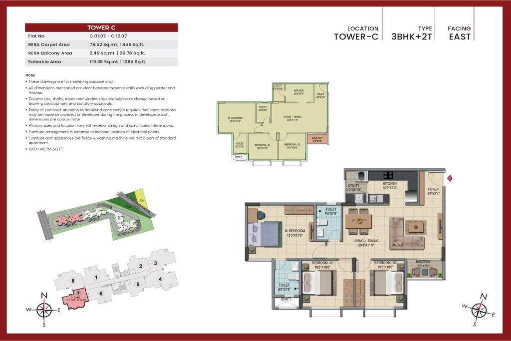 Shriram Codename Smash Hit Floor Plan7