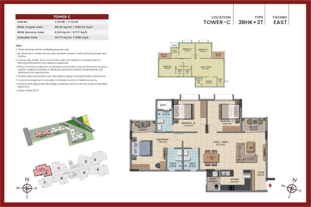 Shriram Codename Smash Hit Floor Plan8